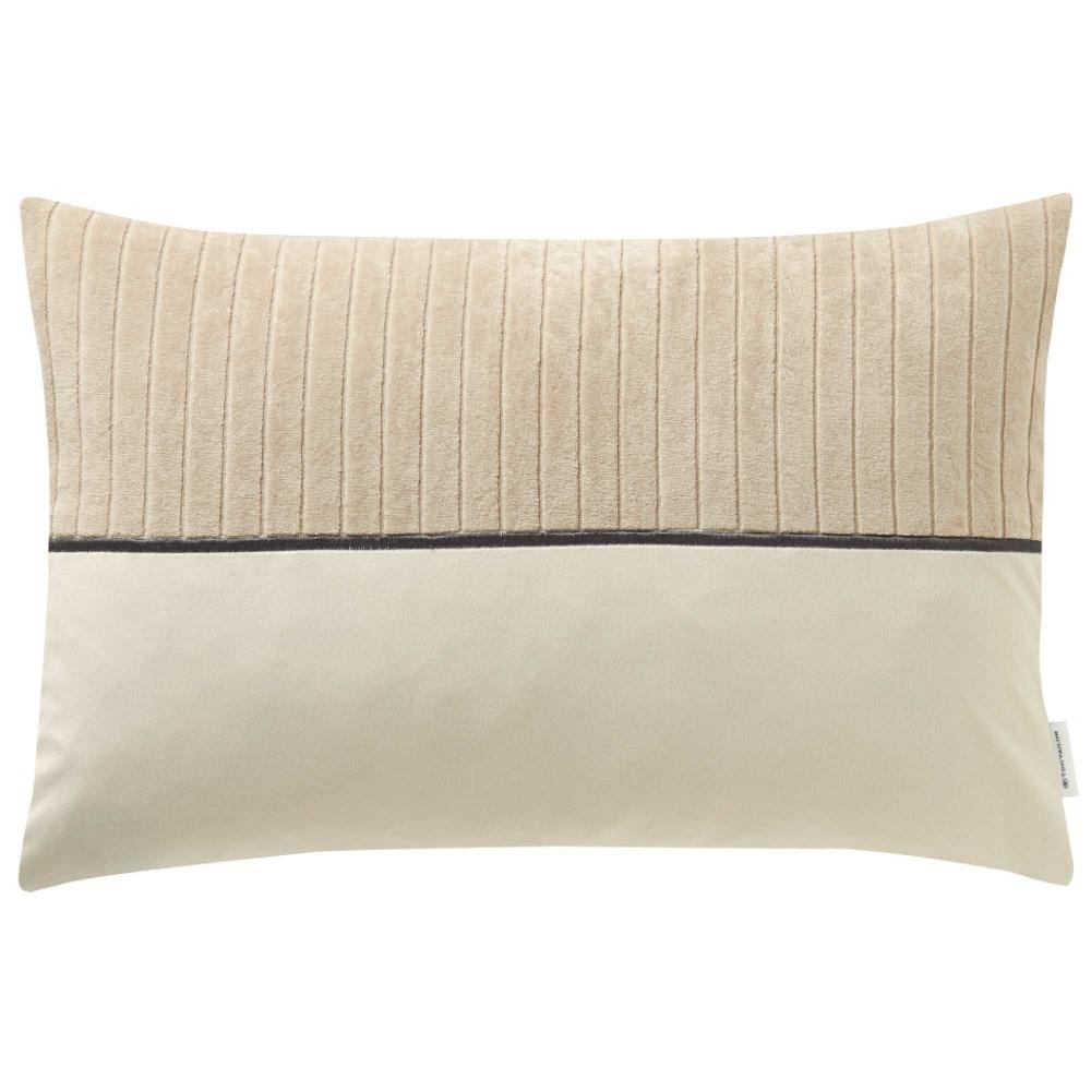 wohndirekt Kissenhülle Cord mit Materialmix 38 x 58 cm Sonderangebote