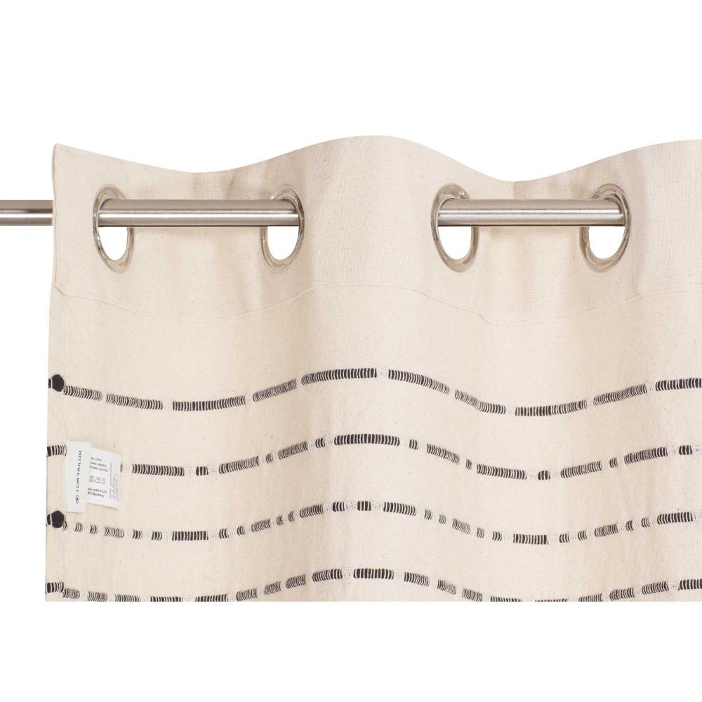 wohndirekt TT Ösenschal blickdicht im Leinenlook 140x260 cm Riesige Ersparnisse