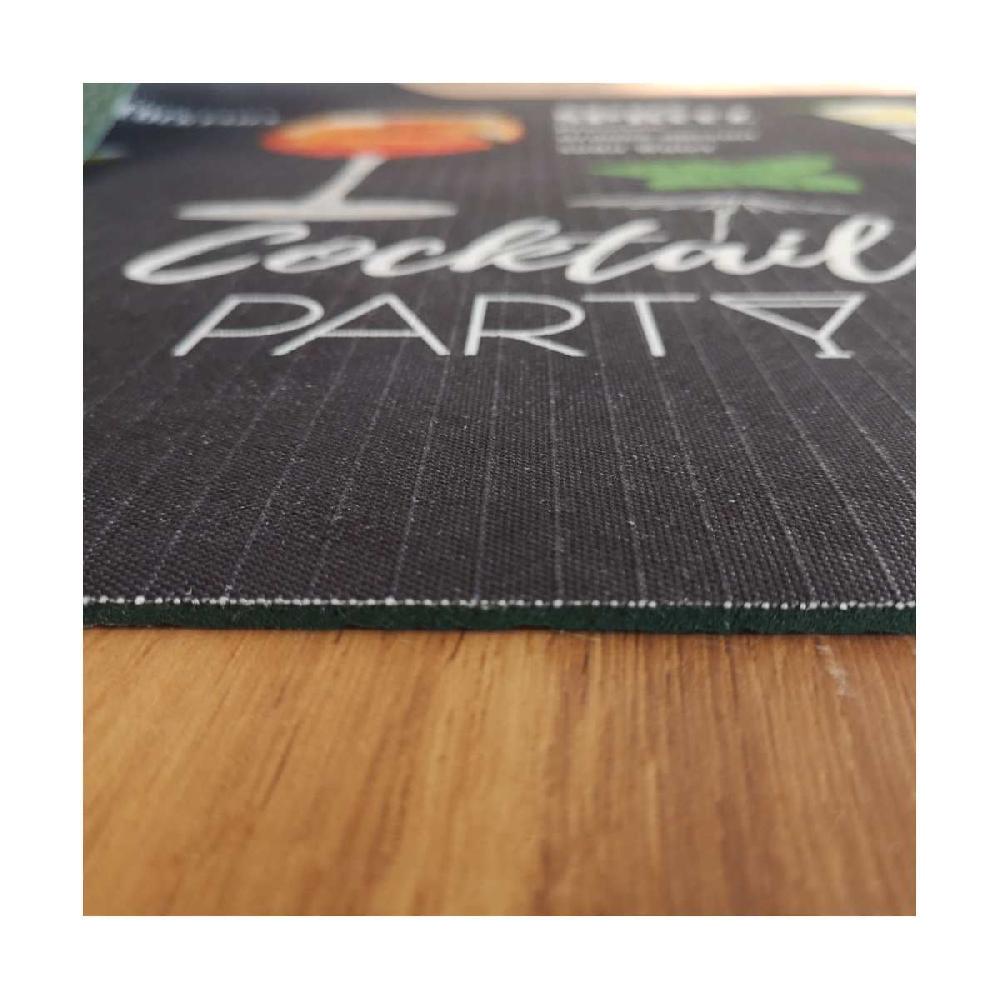 wohndirekt Küchenläufer Pub Design • von 50cm bis zu 10m • zuschneidbar • waschbar Kostenlose Rückgabe