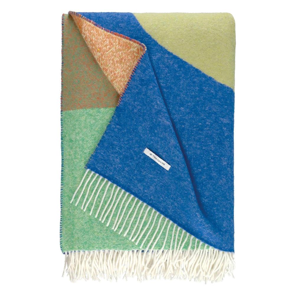 wohndirekt Gewebte Wohndecke mit Fransen 150 x 210 cm