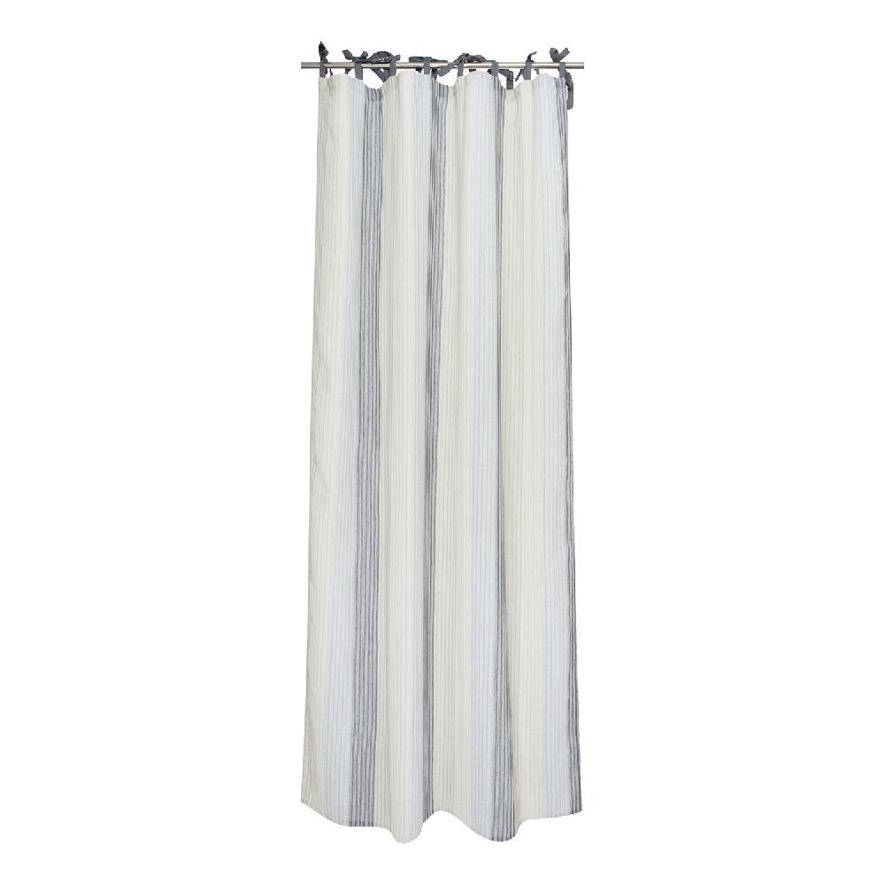 wohndirekt Fertigvorhang Stroke • mit Gardinenband • halbtransparent • 130x250cm Vierteljährliche Förderung