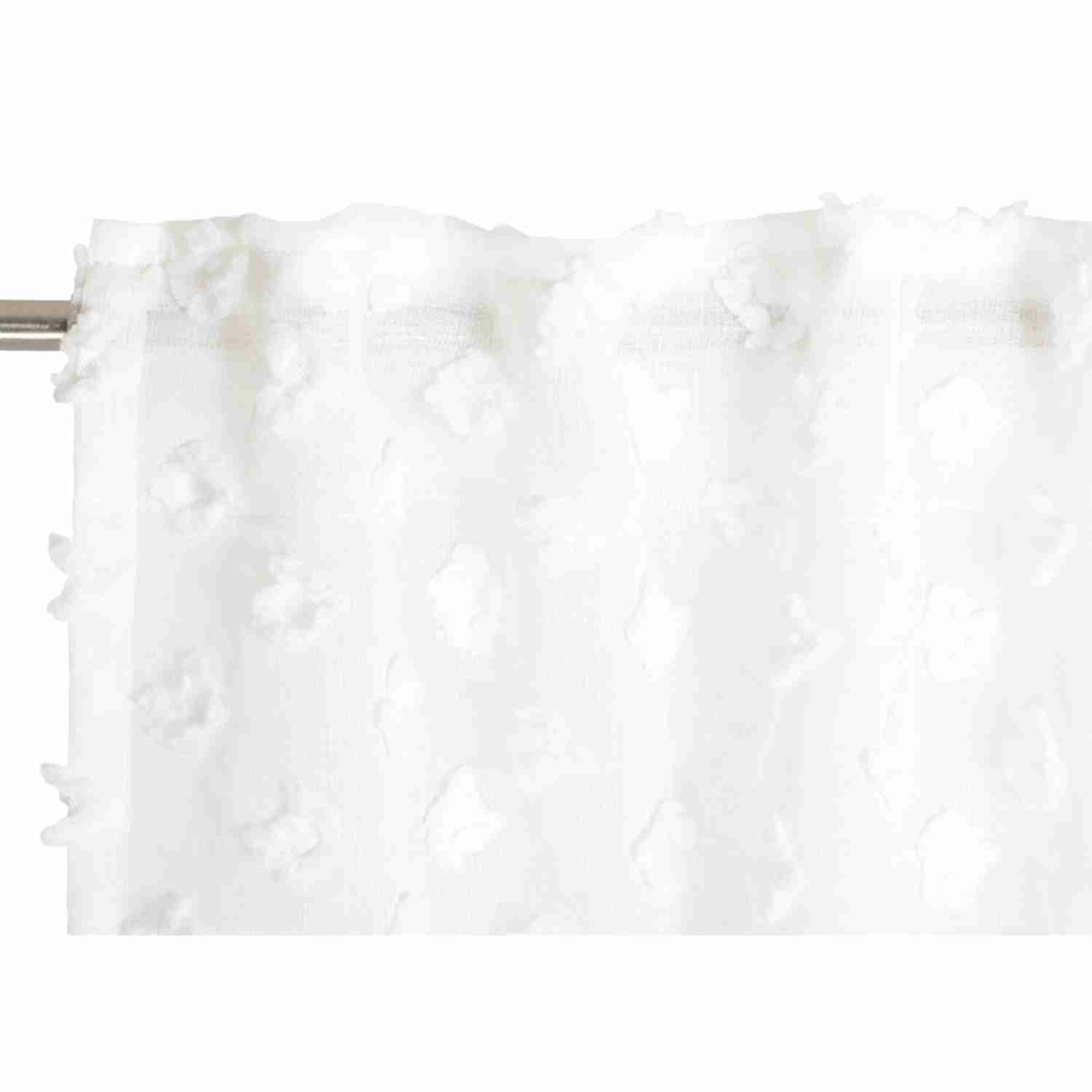 wohndirekt Schlaufenschal Snowflakes • 3D Schneeflocken • transparent • 135x250 cm Bis zu 55% Rabatt