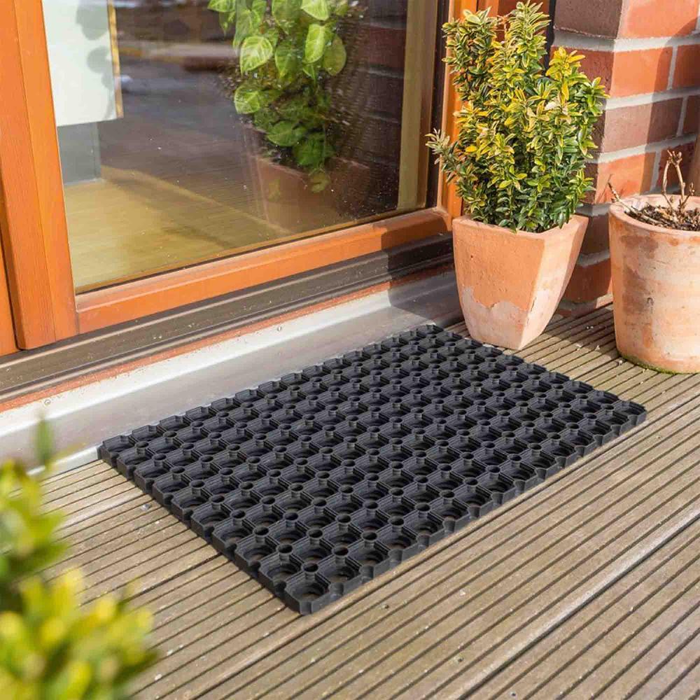 wohndirekt Fußmatte Outdoor CAMILLA 2ER SET in 3 Größen Riesige Rabatte