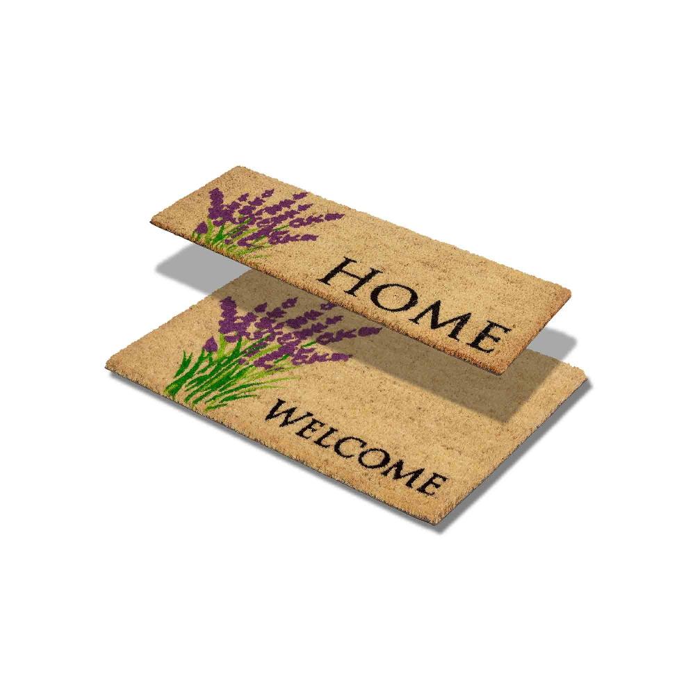 wohndirekt Fußmatte Natur COCO 2ER SET in 4 Farben