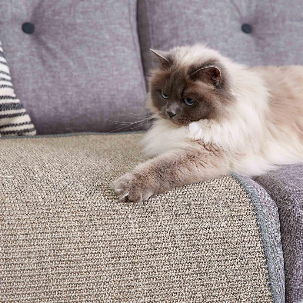 wohndirekt Katzenkratzmatte Grau CANCUN in 5 Größen Im Verkauf