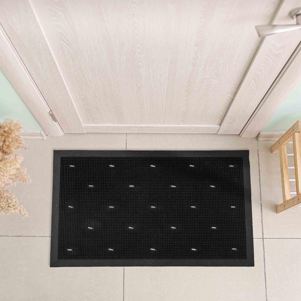 wohndirekt Gummimatte BORDER PIN in 2 Größen 2025