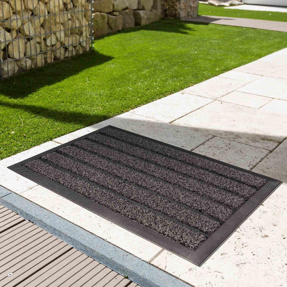 wohndirekt Schmutzfangmatte SCRAPER LINE in 2 Größen und 2 Farben Schlussverkauf