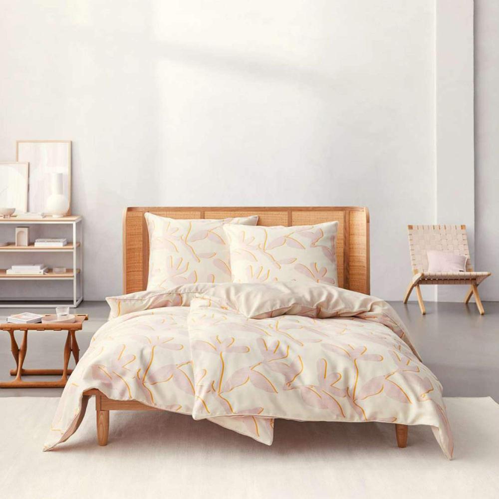 wohndirekt Satin Bettwäsche Babette mit floralem Muster Fabrik Onlineshop