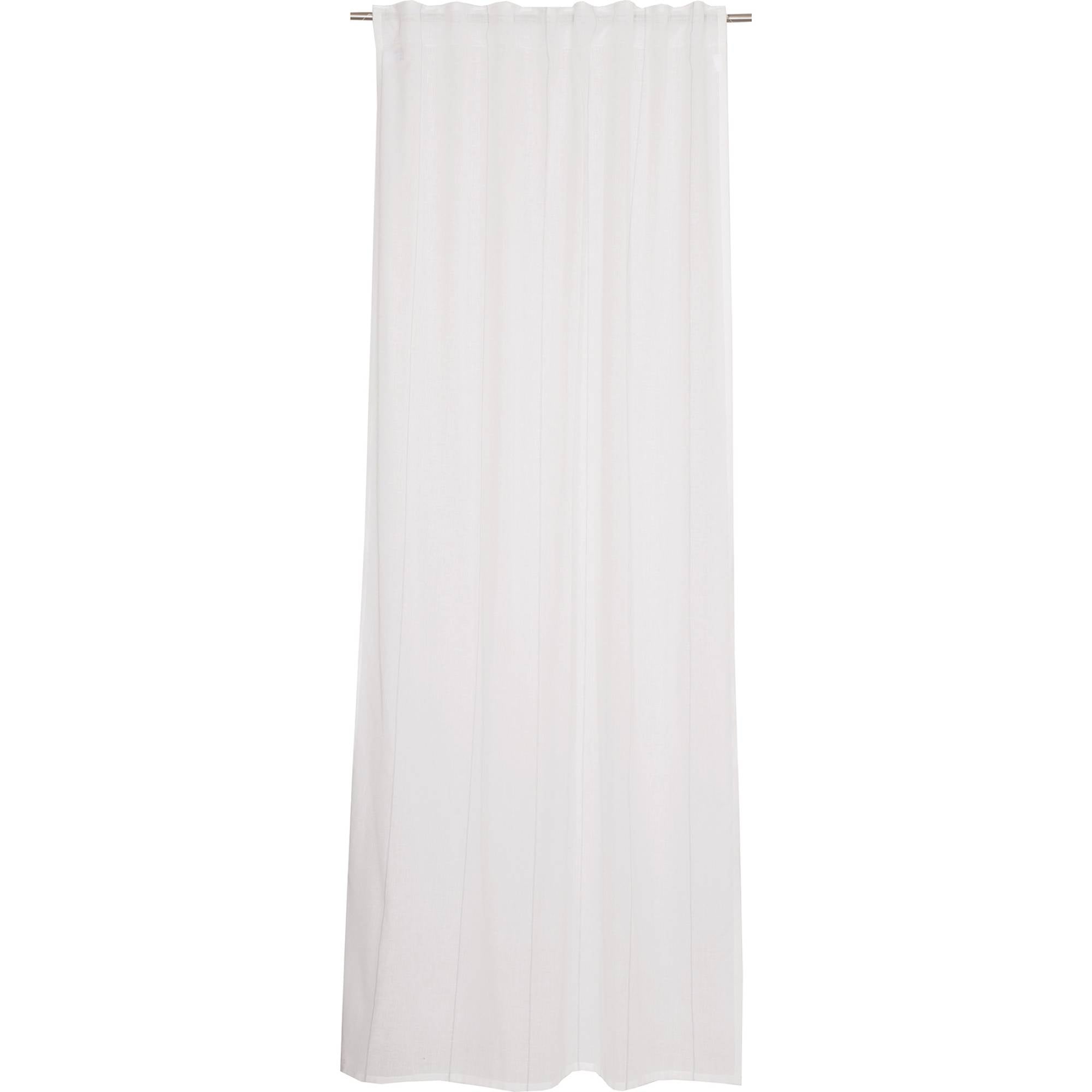 wohndirekt Halbtransparenter Vorhang Trend mit verdeckten Schlaufen