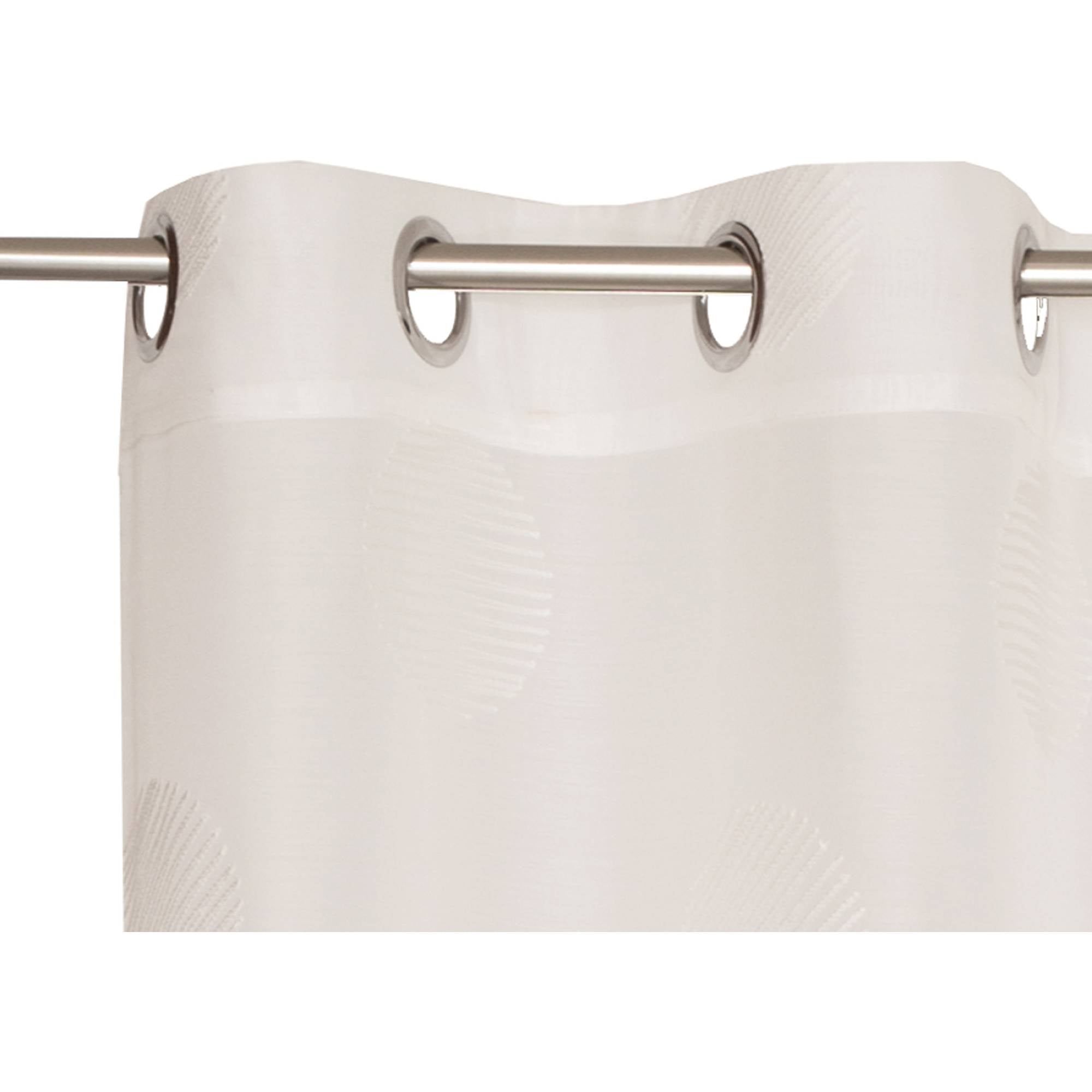 wohndirekt Transparenter Ösenvorhang Culo mit Stickerei Flash Sale