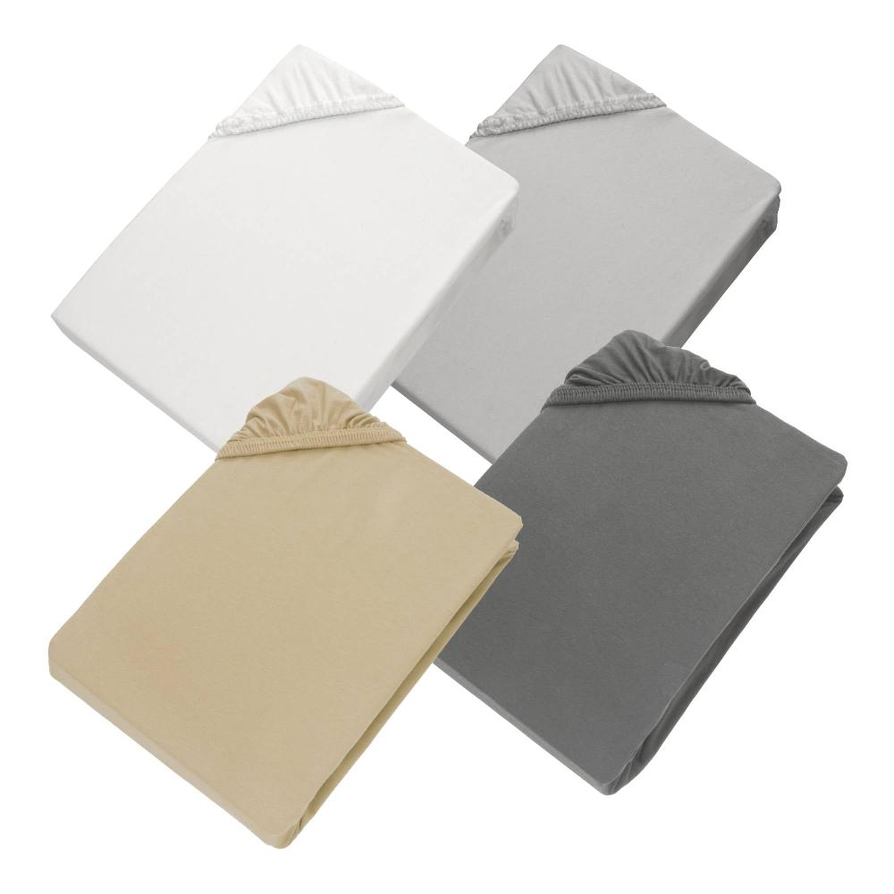 wohndirekt Premium ESPRIT Spannbettlaken Spannbetttuch auch im 2er Spar Set 100x200cm 150x200cm 200x200cm Singlejersey