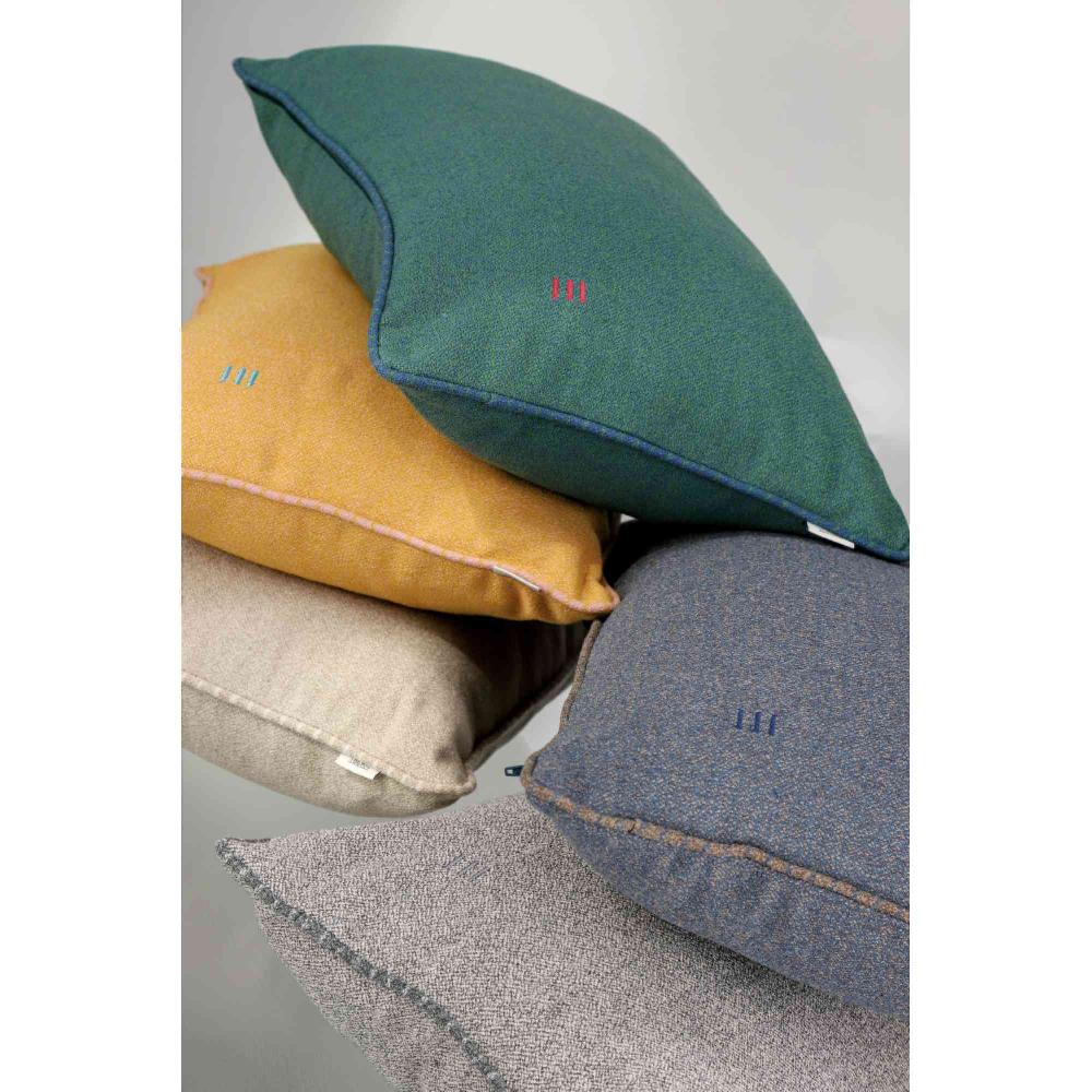 wohndirekt Kissenhülle Fun in Melangeoptik in zwei Größen Saisonschlussverkauf