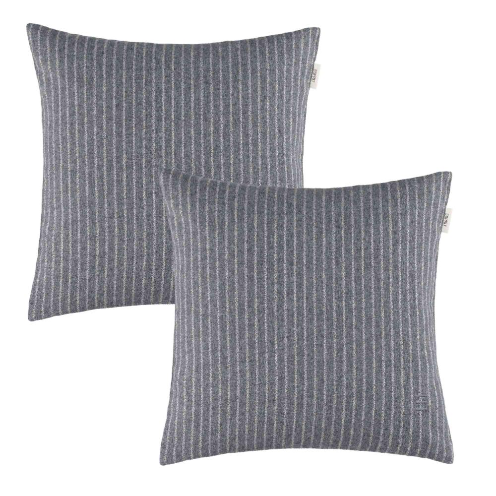 wohndirekt 2er Set Kissenhülle FunStripe mit Streifen 38 x 38 cm Cyber Monday