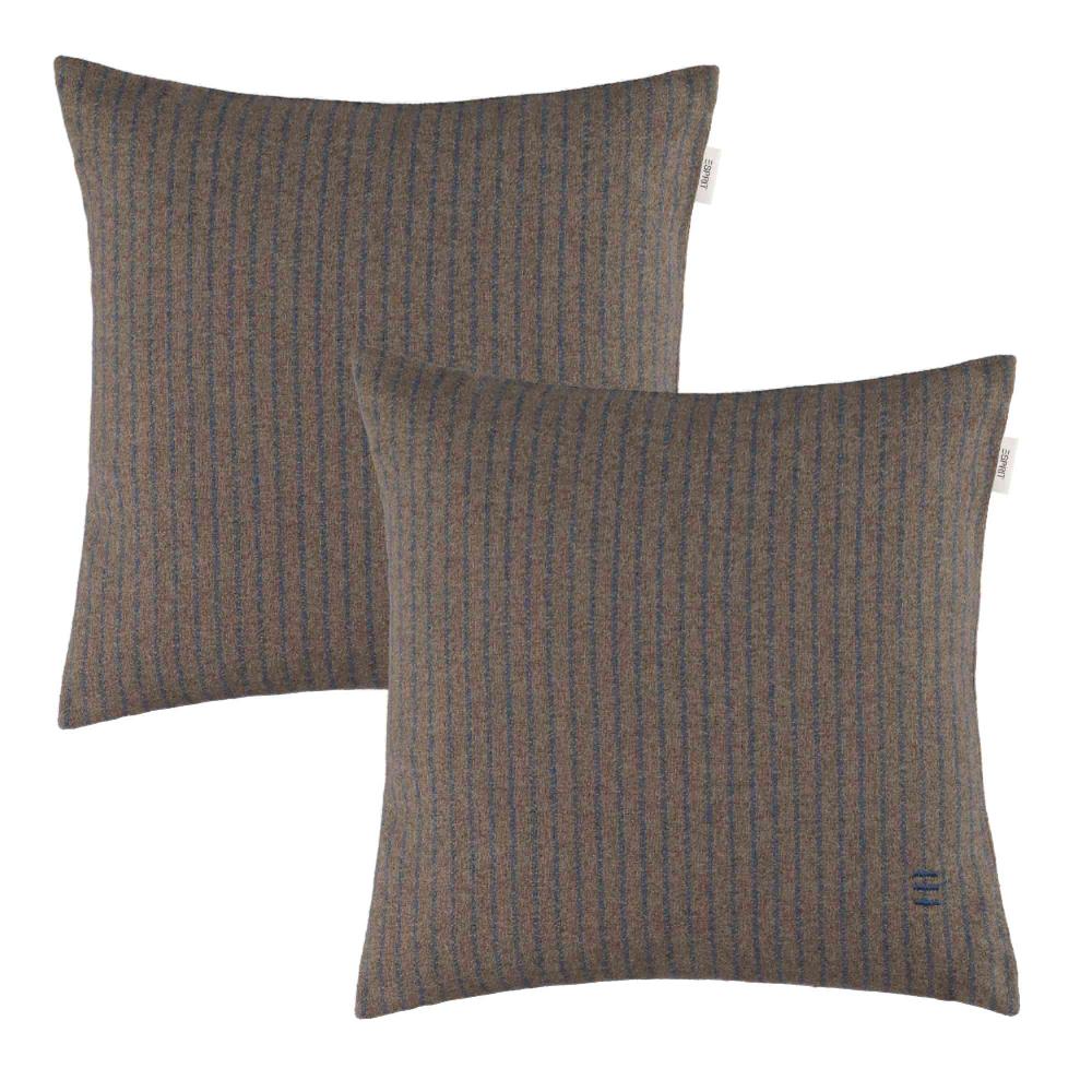 wohndirekt 2er Set Kissenhülle FunStripe mit Streifen 38 x 38 cm Cyber Monday