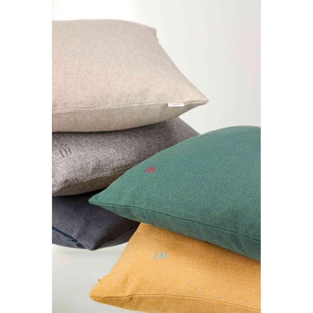 wohndirekt 2er Set Kissenhülle Fun in Melangeoptik in zwei Größen Weihnachtsangebot