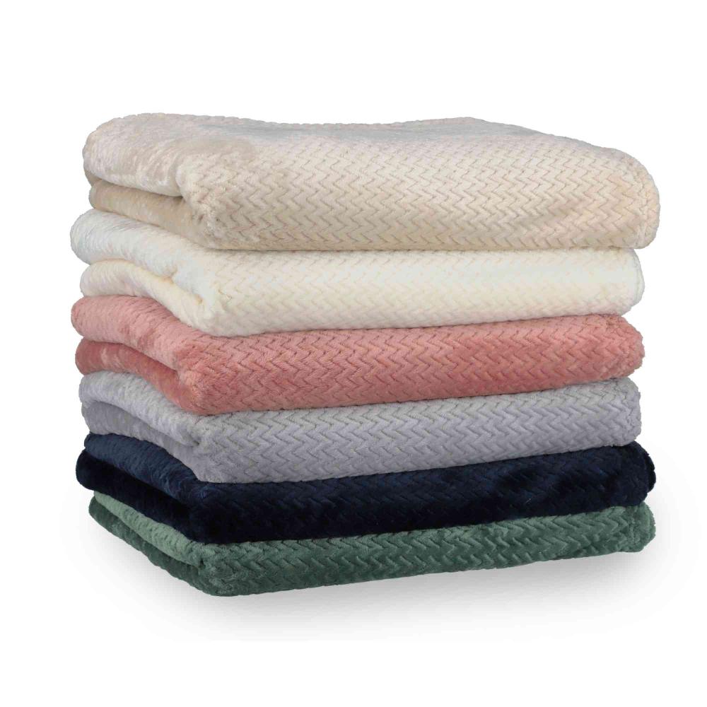 wohndirekt Decke Comfy in Fleecequalität 150 x 200 cm Vatertagsangebot