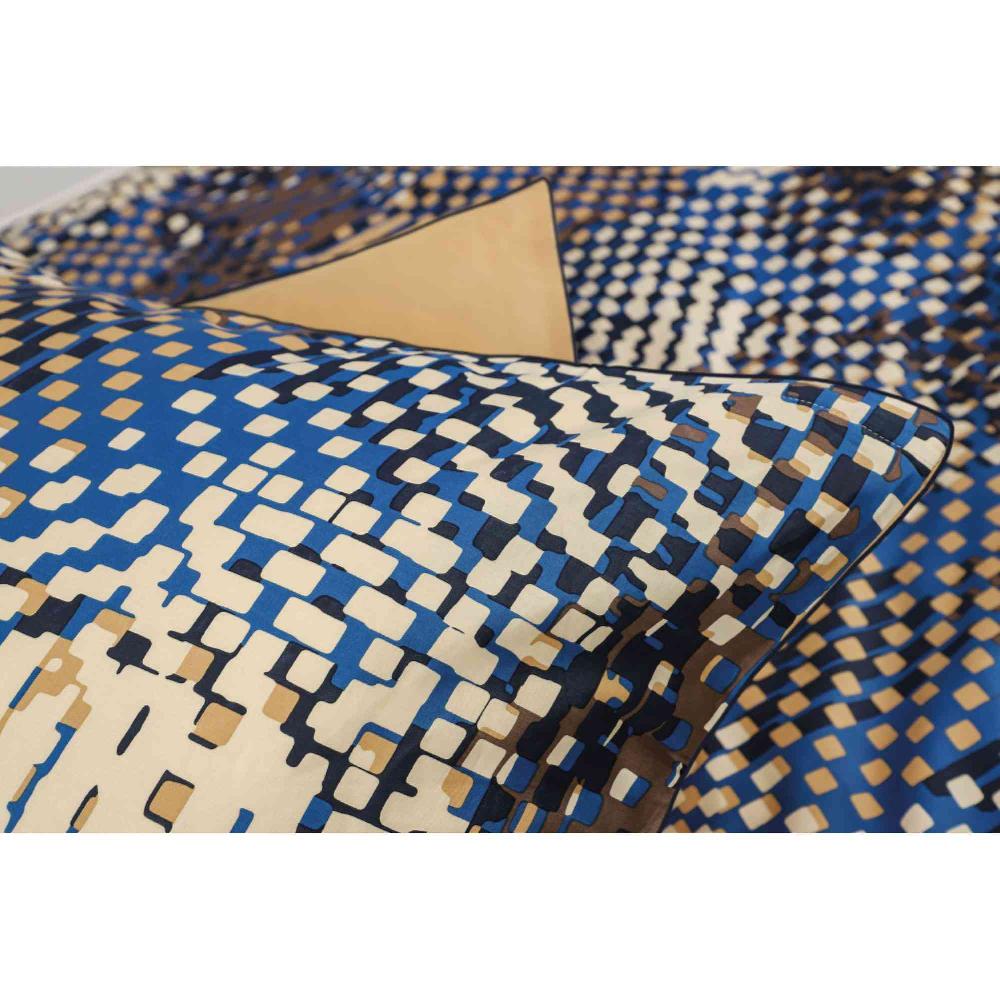 wohndirekt Satin Bettwäsche Paula mit Kachelmuster Saisonale Angebote