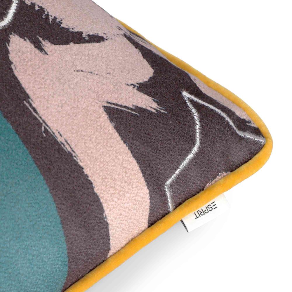 wohndirekt Kissenhülle Nadja mit floralem Design 45 x 45 cm Räumungsverkauf