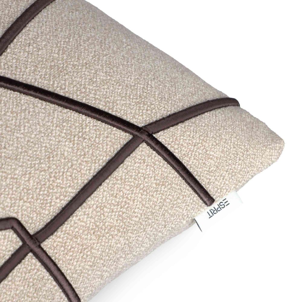 wohndirekt Kissenhülle Nilo in 3D Optik 38 x 38 cm Kauf eins, bekomm eins gratis