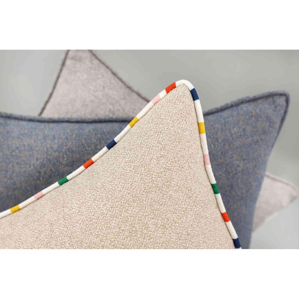 wohndirekt Kissenhülle Signature mit Stickerei 45 x 45 cm VIP-Rabatte