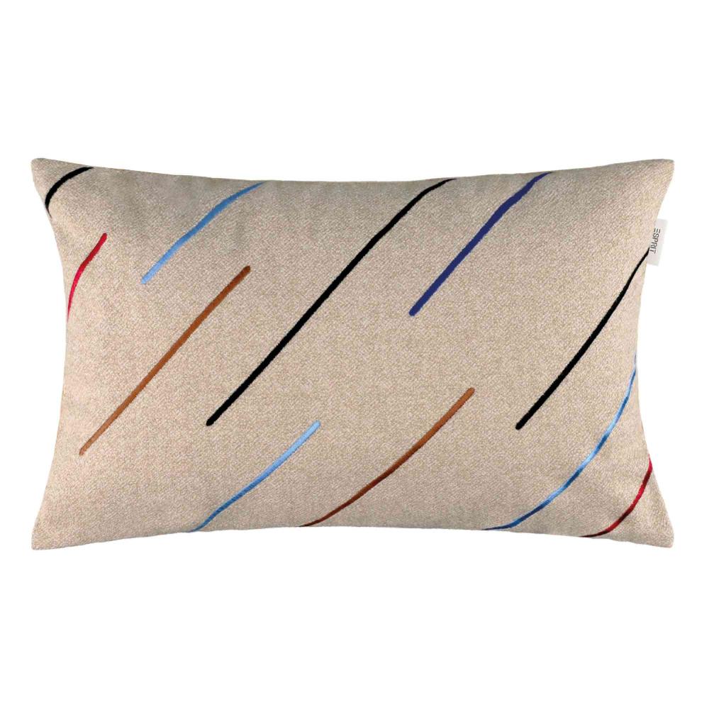 wohndirekt Kissenhülle Paola im Melange Stoff 30 x 50 cm