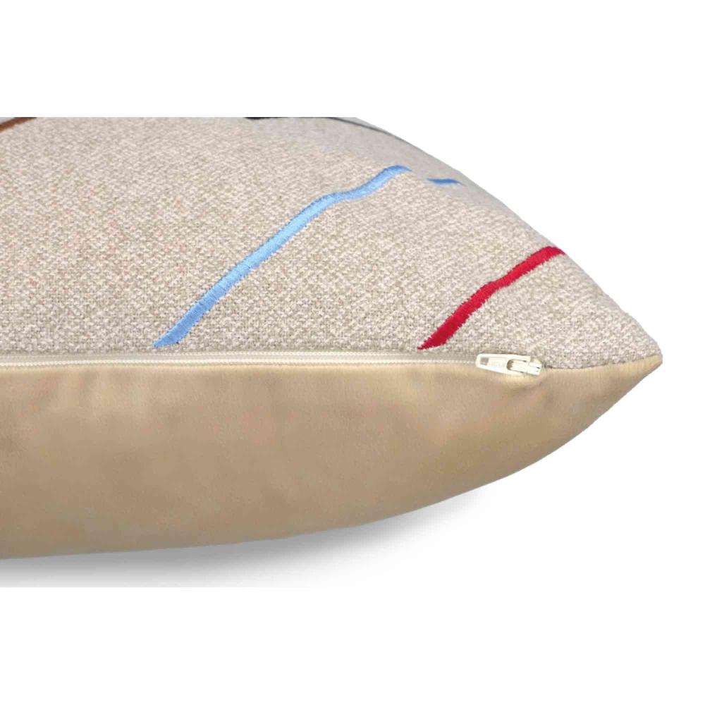 wohndirekt Kissenhülle Paola im Melange Stoff 30 x 50 cm Super Sparpreis