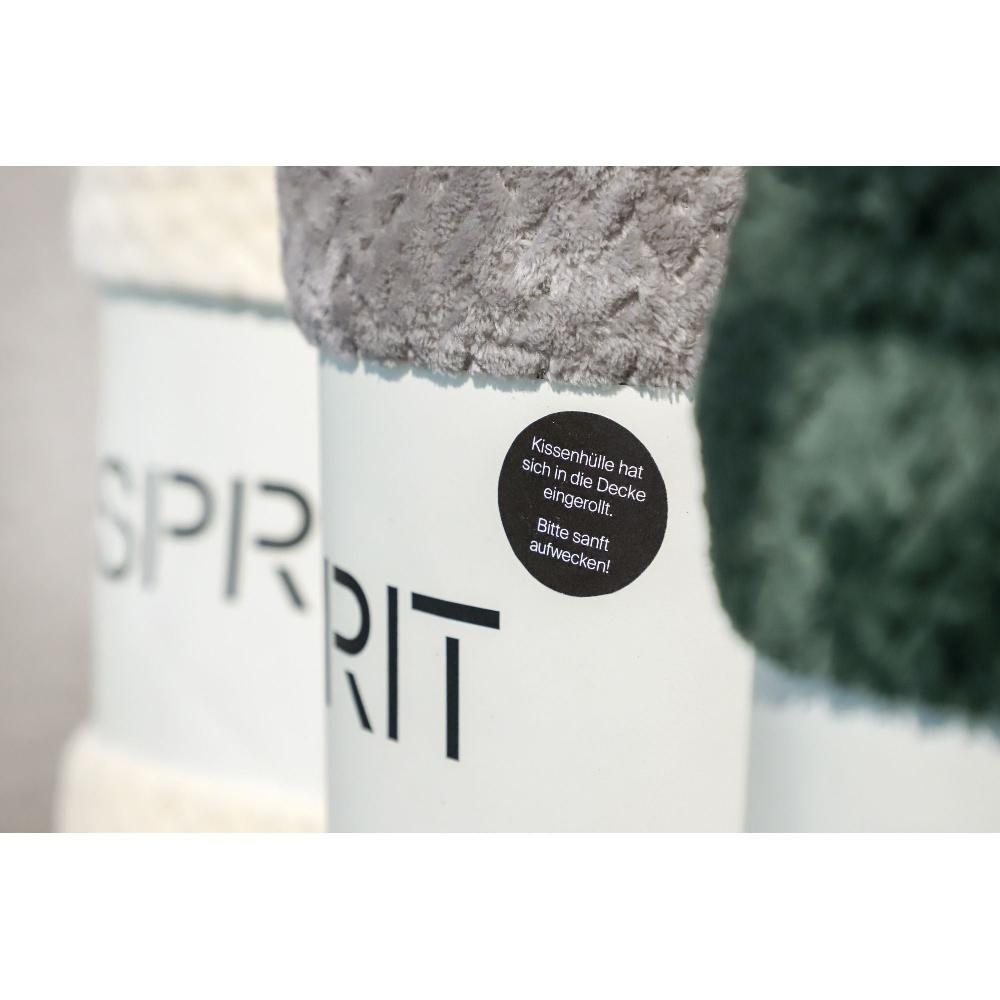 wohndirekt Set aus Kuscheldecke & Kissenhülle in Fleece 140x190cm + 45x45cm Wochenangebot