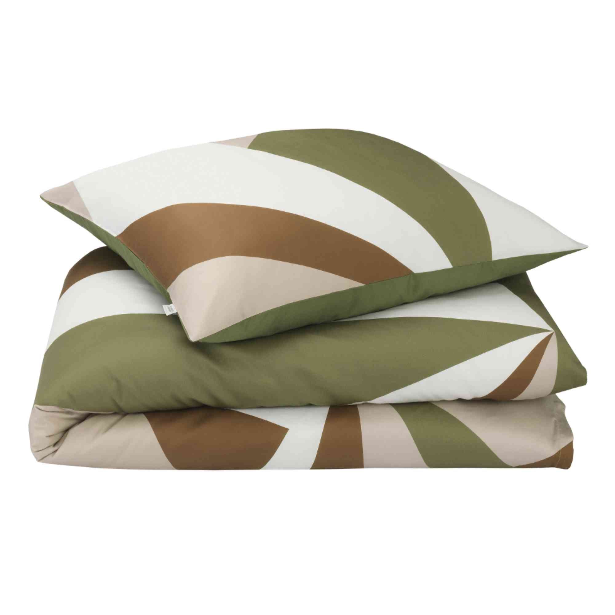 wohndirekt Satin Bettwäsche Origami mit grafischem Design Vierteljährliche Förderung
