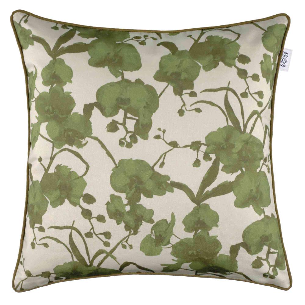 wohndirekt Kissenhülle Orchid mit floralem Design 45 x 45 cm