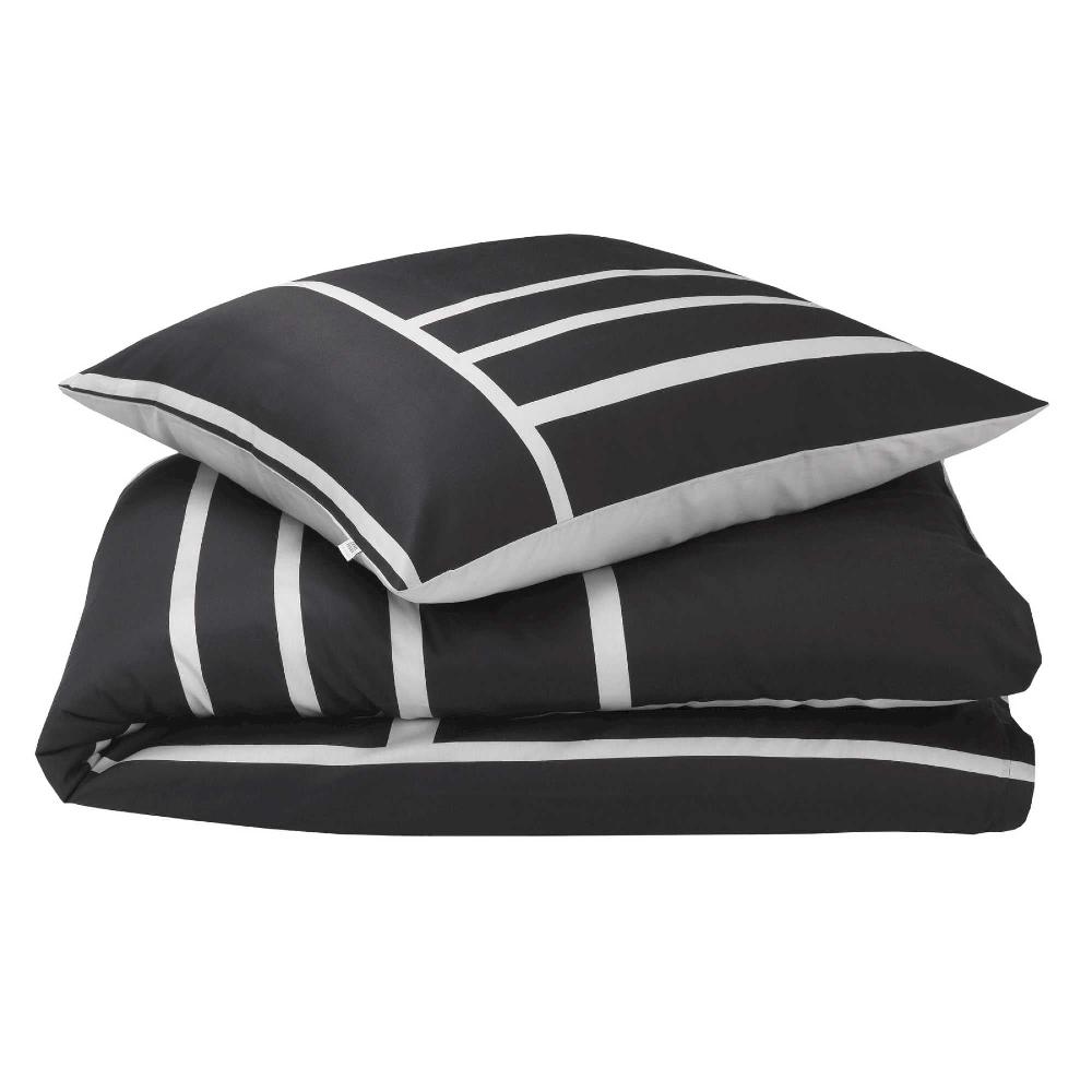 wohndirekt Satin Bettwäsche mit grafischem Streifen-Muster Riesige Rabatte
