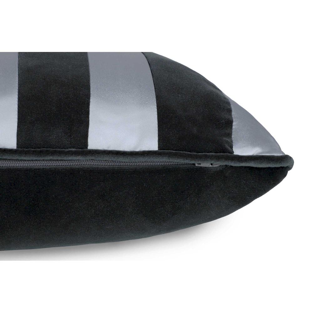 wohndirekt Kissenhülle Avenue aus Satin und Samt 43 x 43 cm Clearance-Verkauf