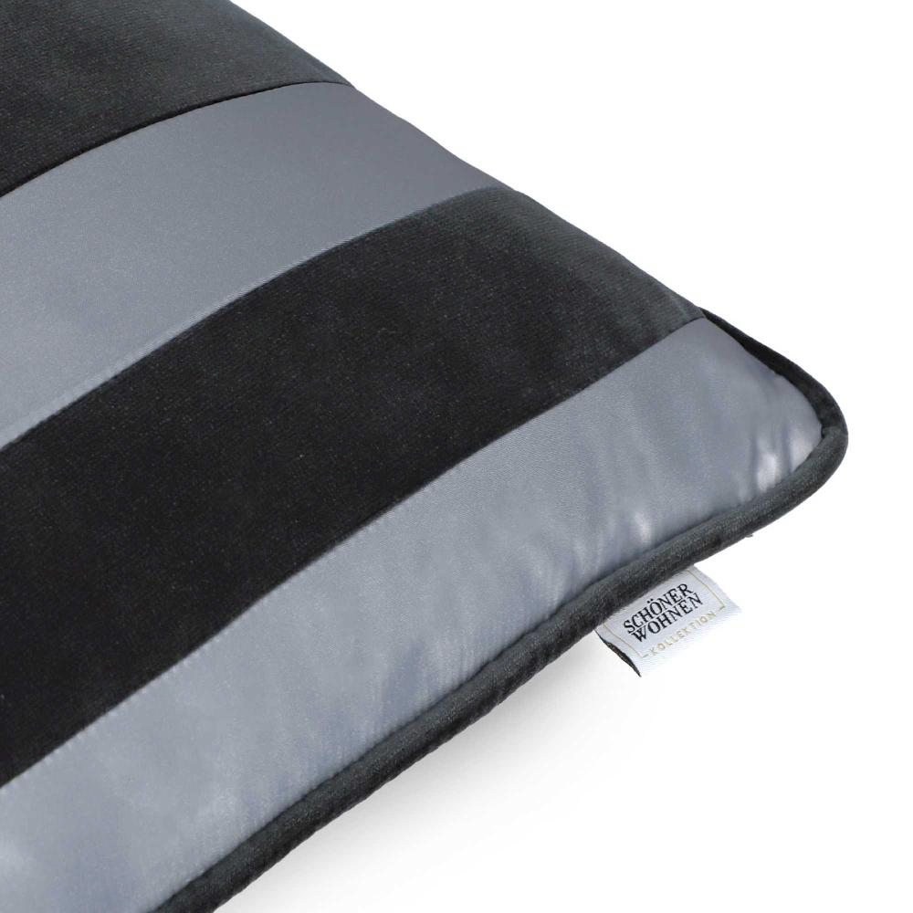 wohndirekt Kissenhülle Avenue aus Satin und Samt 43 x 43 cm Clearance-Verkauf