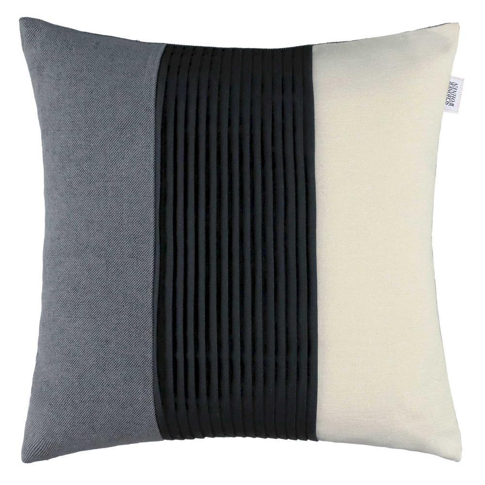 wohndirekt Kissenhülle Scan mit Farbblöcken 45 x 45 cm