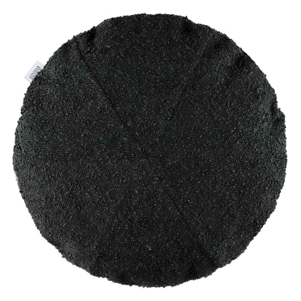 wohndirekt Kissen inkl. Vliesfüllung rund in Uni 45 x 45 cm 2025