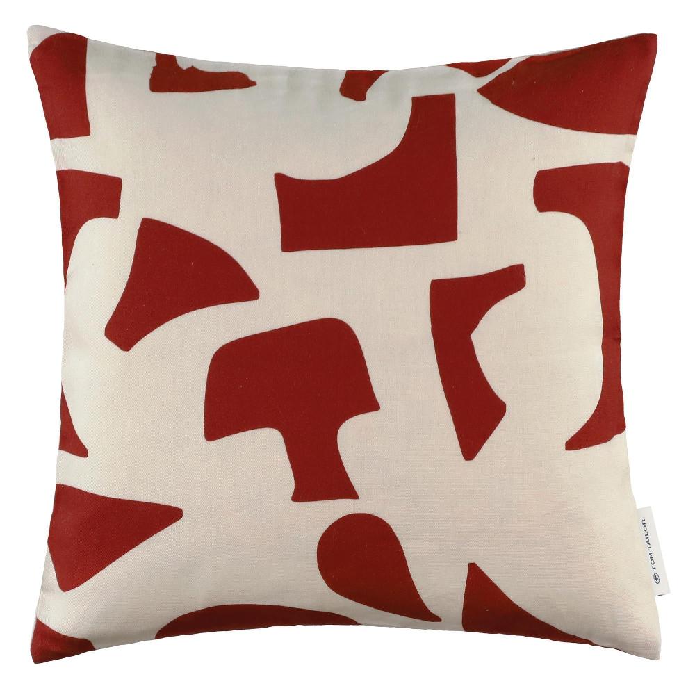 wohndirekt Kissenhülle mit grafischem Muster 40 x 40 cm