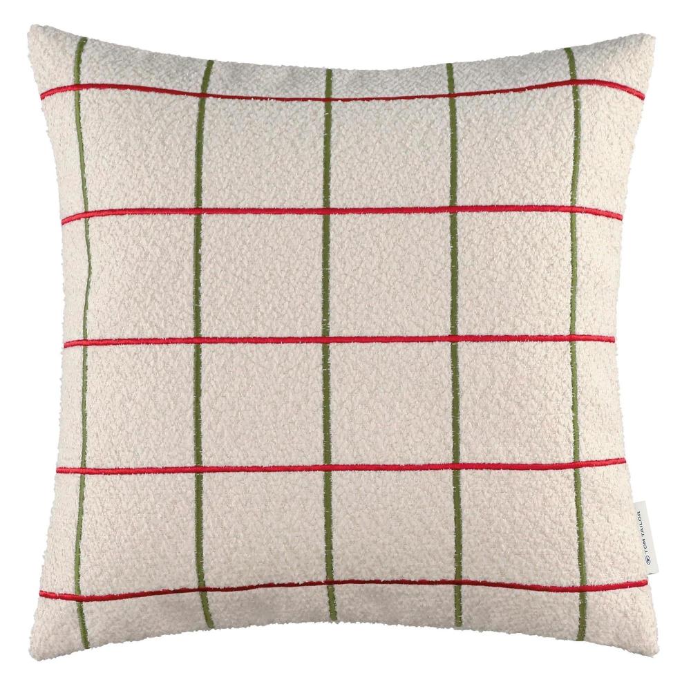 wohndirekt Kissenhülle in Boucleoptik 40 x 40 cm