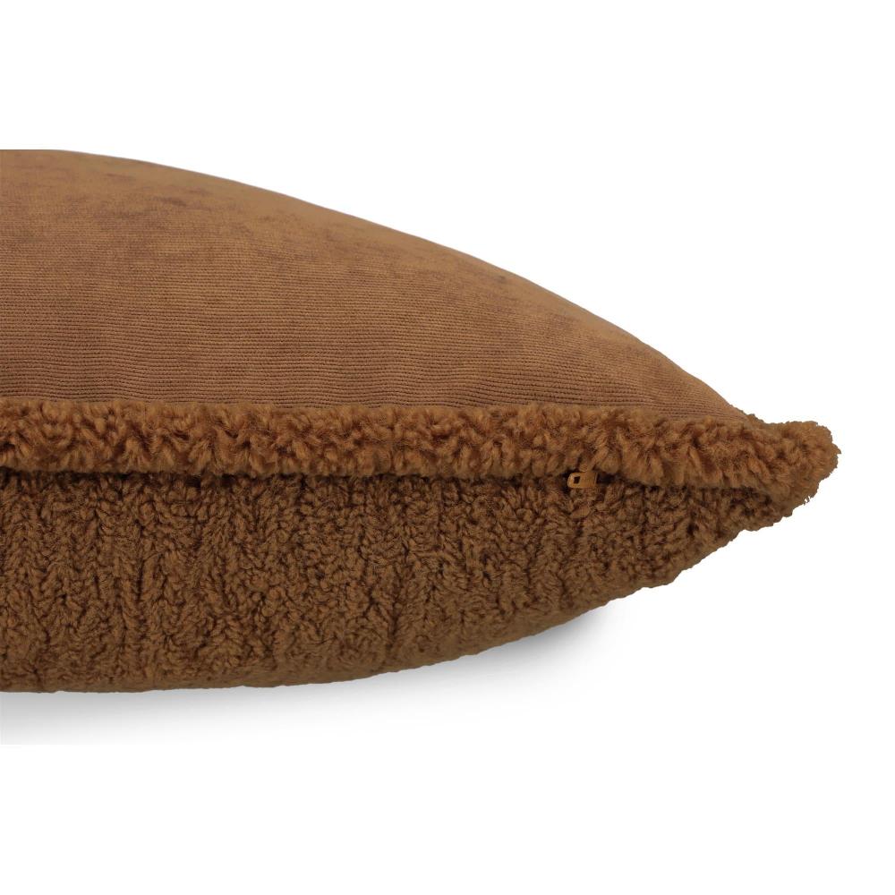 wohndirekt Wendekissenhülle mit Teddy- und Cordoptik Fabrikverkauf