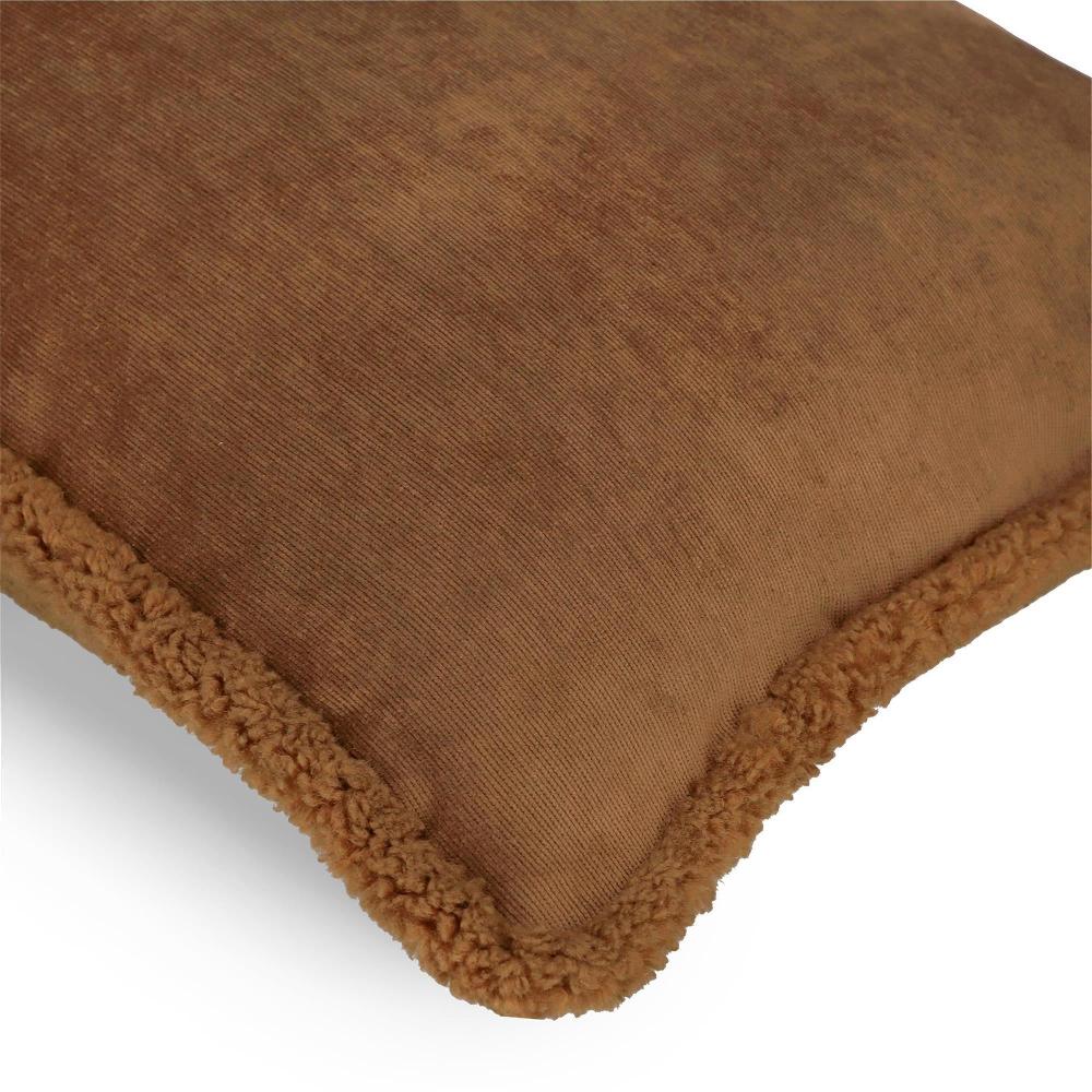 wohndirekt Wendekissenhülle mit Teddy- und Cordoptik Fabrikverkauf