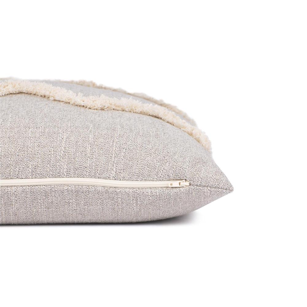 wohndirekt Zierkissenhülle Structured Zag • Reißverschluss • Zickzackmuster • 45x45cm Meist gekauft