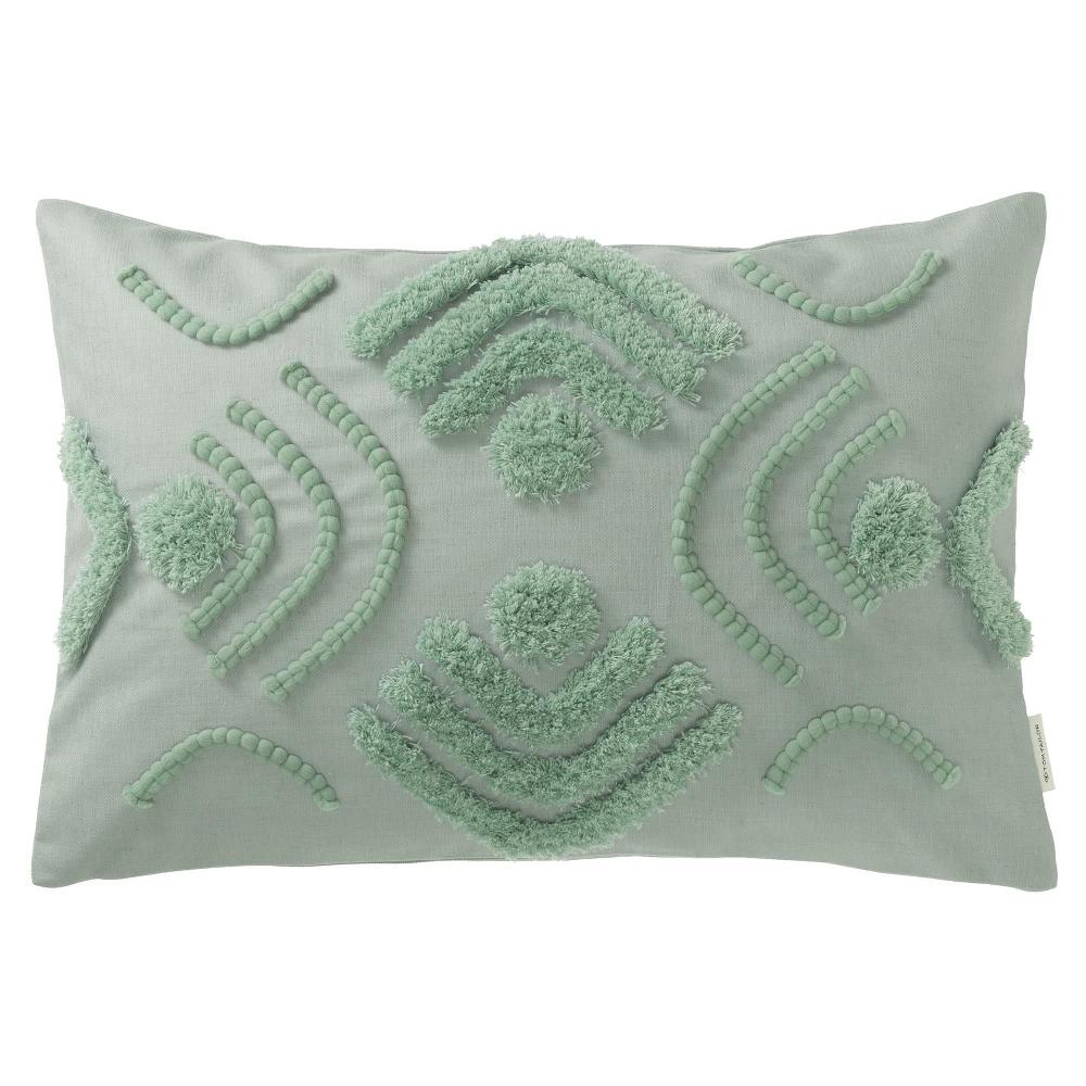 wohndirekt Kissenhülle mit Ethnomuster 40 x 60 cm