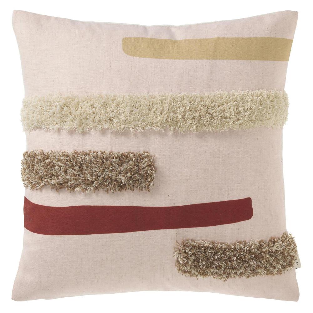 wohndirekt Kissenhülle mit Ethnomuster 45 x 45 cm