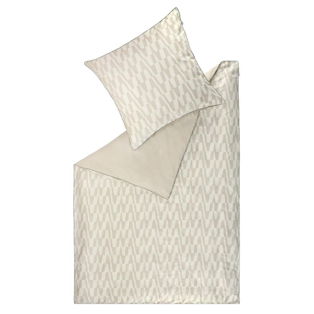 wohndirekt Satin Bettwäschegarnitur Favour – Elegantes Design aus 100% Baumwolle 2-teilig