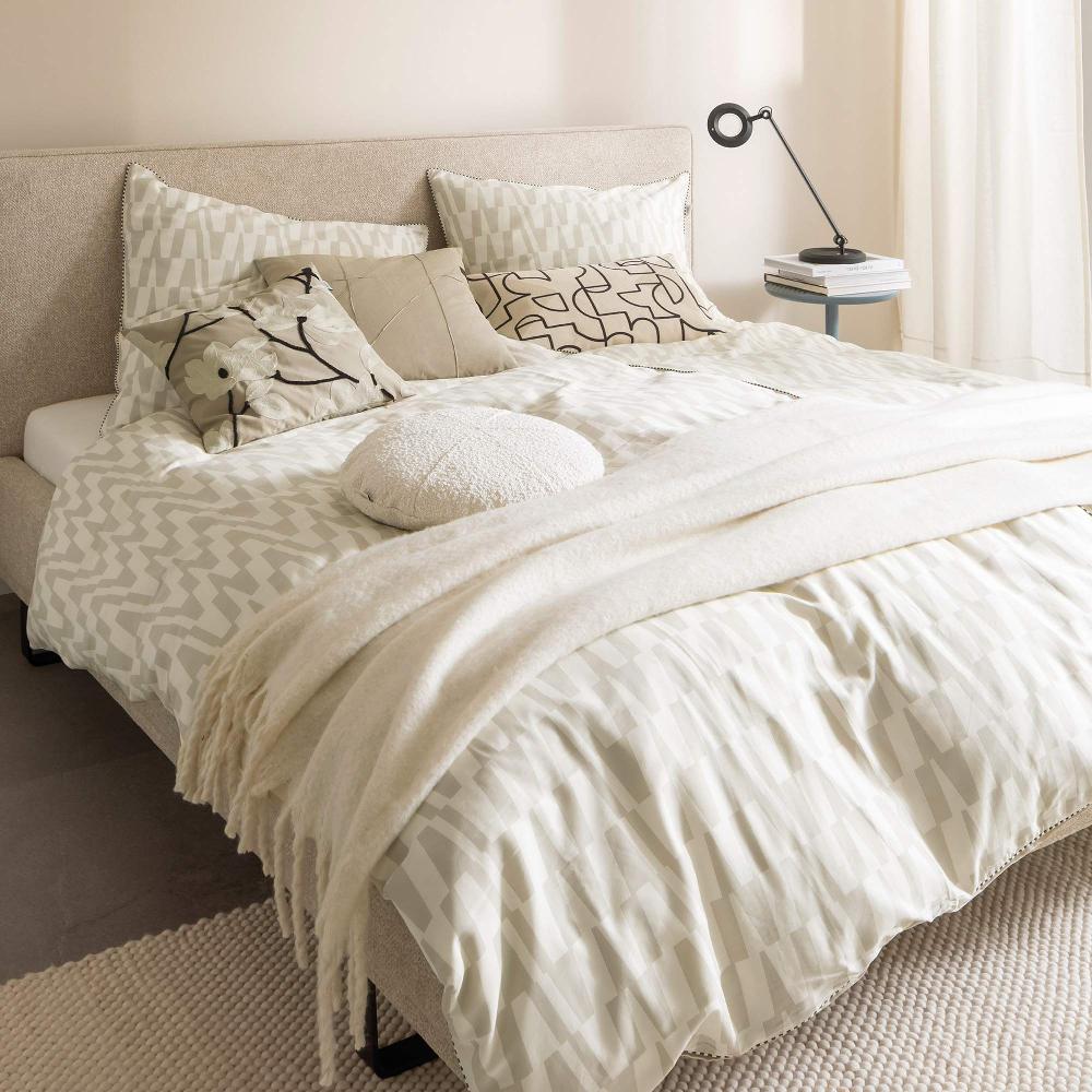 wohndirekt Satin Bettwäschegarnitur Favour – Elegantes Design aus 100% Baumwolle 2-teilig Saisonale Angebote