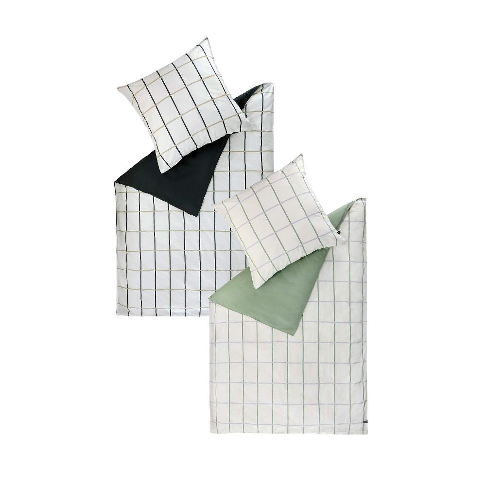 wohndirekt Elegante Renforcé Bettwäschegarnitur – Modernes Design und höchster Schlafkomfort