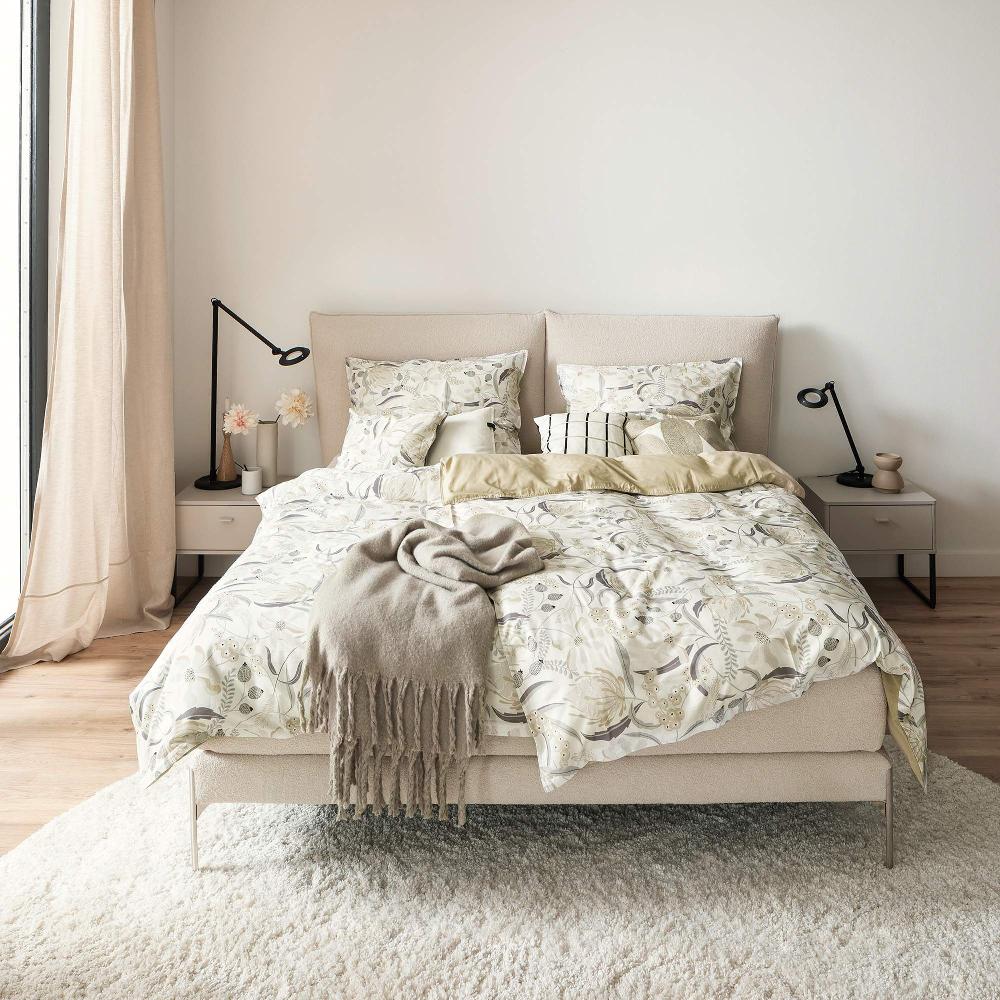 wohndirekt Renforcé Bettwäschegarnitur – Florales Design hochwertige Qualität & Komfort Sonderangebote