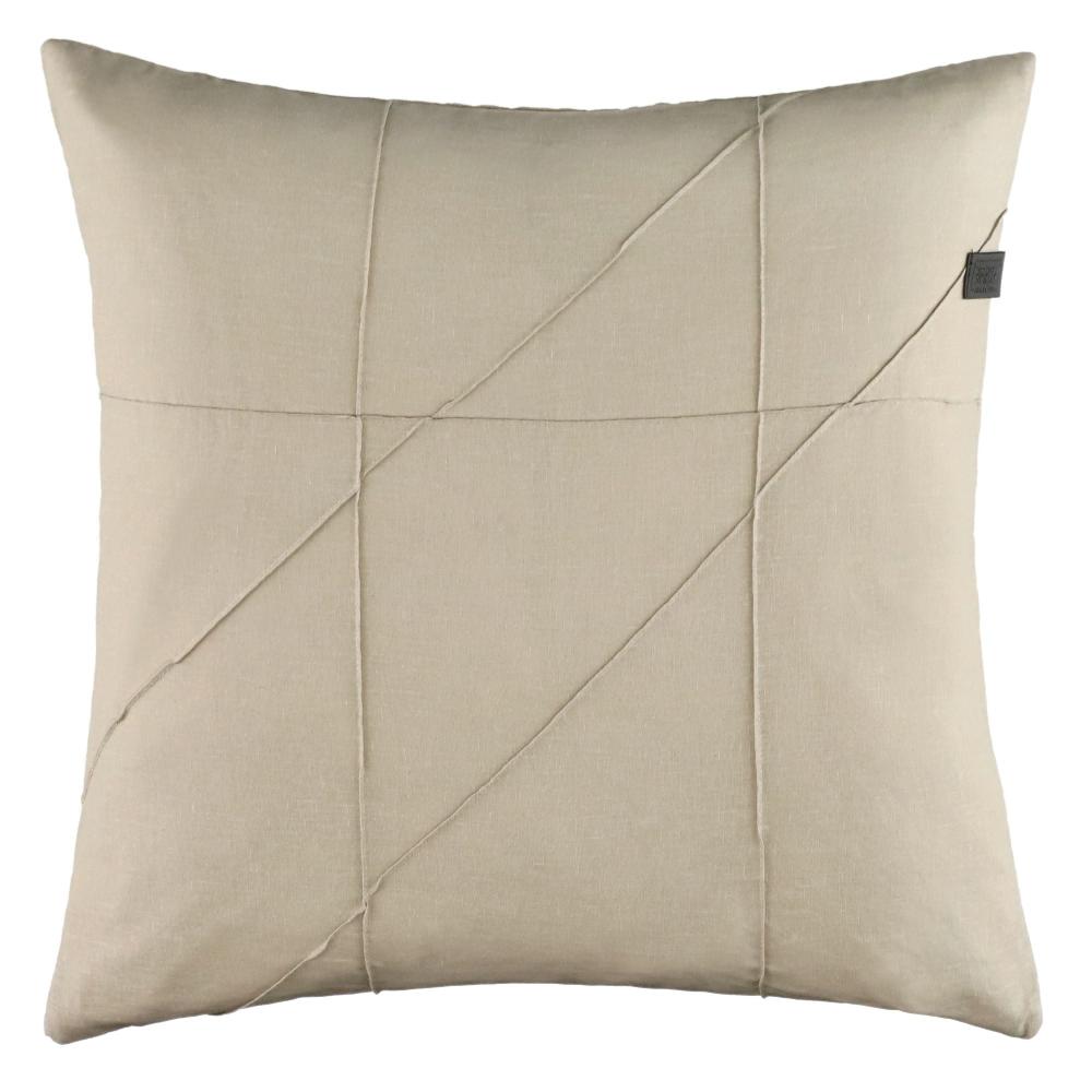 wohndirekt Gewebte Zierkissenhülle Pleat – Edles Design aus Leinenmix in Washed-Optik Begrenzte Freigabe