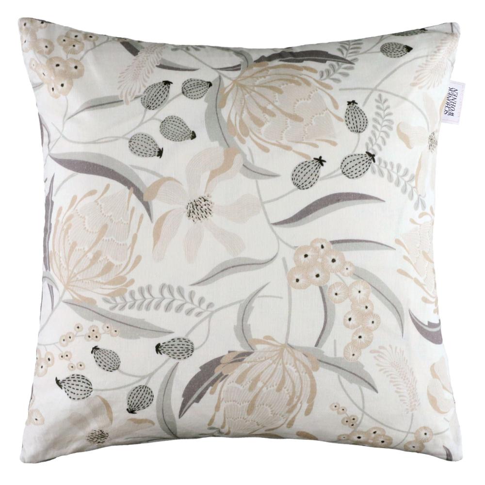 wohndirekt Zierkissenhülle Playful – Florales Design & hochwertige Leinen-Baumwollmischung JETZT KAUFEN