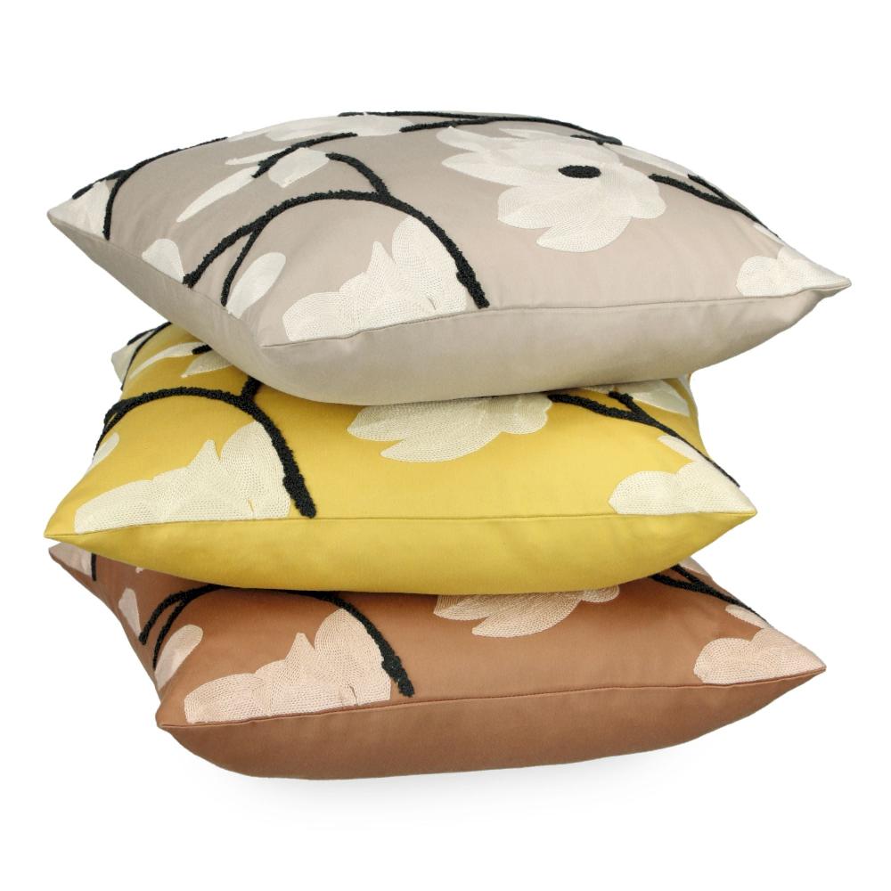 wohndirekt Gewebte Zierkissenhülle Fleur – Stilvolles Design für Ihre Frühlingsdekoration Letzter Tag