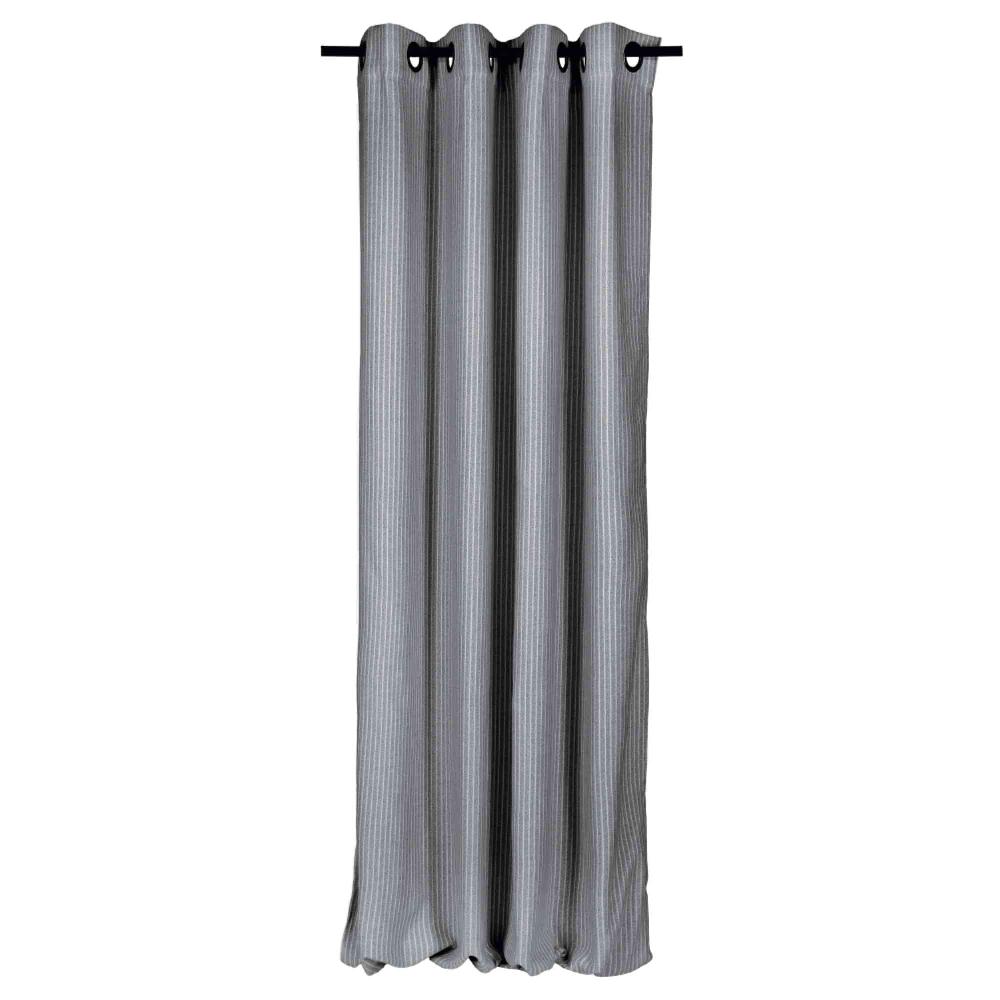 wohndirekt Blickdichter Ösenvorhang Fun mit Streifen 140 x 250 cm Zeitbegrenzte Promotion